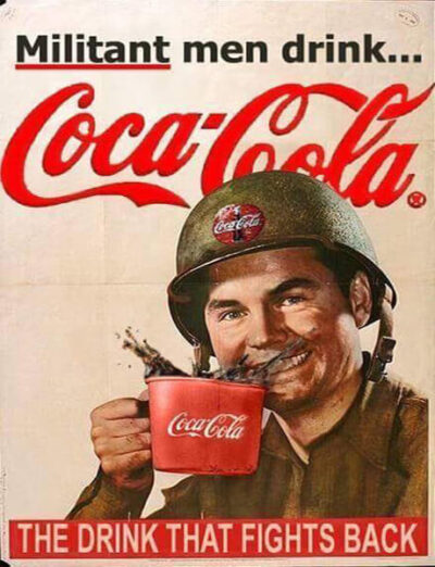 Hoe Coca-Cola meeliftte op de beide Wereldoorlogen - adv